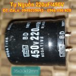 tụ nguồn 220uf 450v